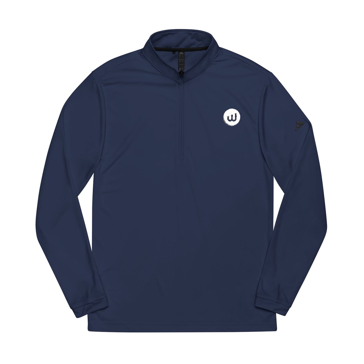 adidas® Embroidered Quarter-Zip Pullover - Perfect for Active Lifestyles