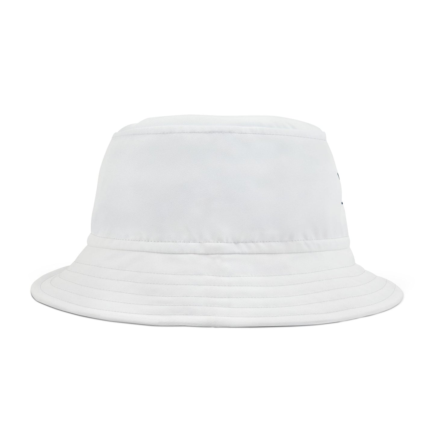 Stylish White Bucket Hat