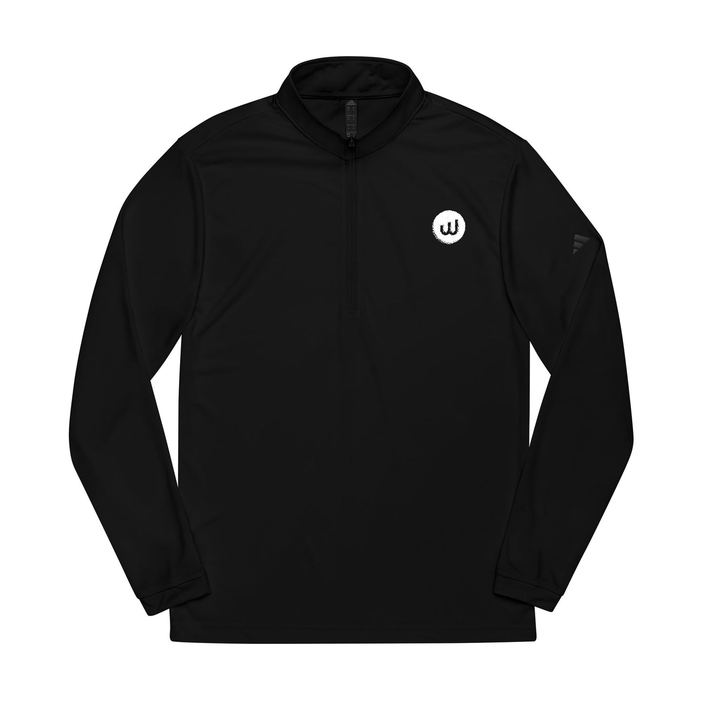 adidas® Embroidered Quarter-Zip Pullover - Perfect for Active Lifestyles