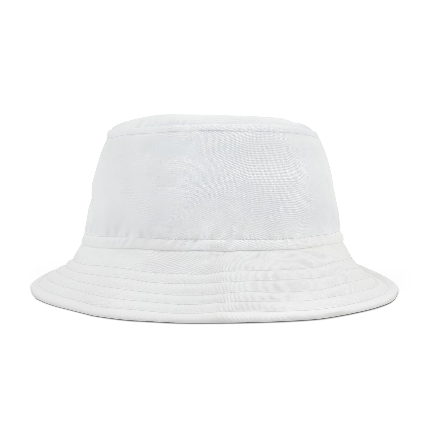 Stylish White Bucket Hat