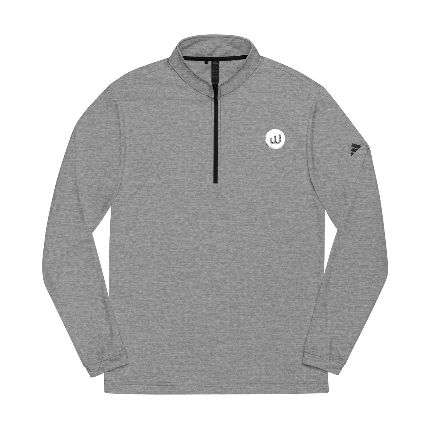 adidas® Embroidered Quarter-Zip Pullover - Perfect for Active Lifestyles