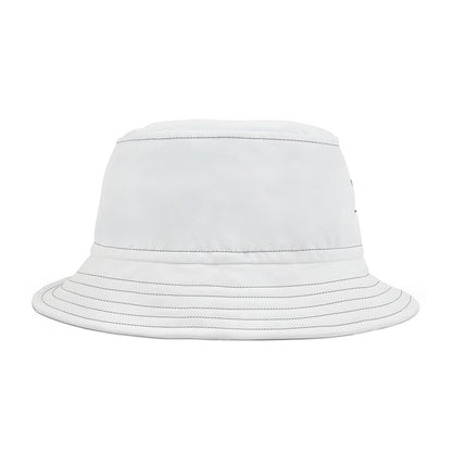 Stylish White Bucket Hat