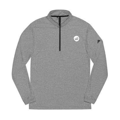adidas® Embroidered Quarter-Zip Pullover - Perfect for Active Lifestyles