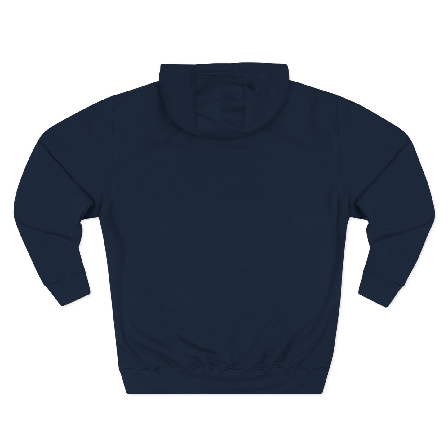 Minimal Sun & Moon Hoodie — Small Chest Graphic Fleece Pullover