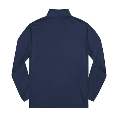 adidas® Embroidered Quarter-Zip Pullover - Perfect for Active Lifestyles